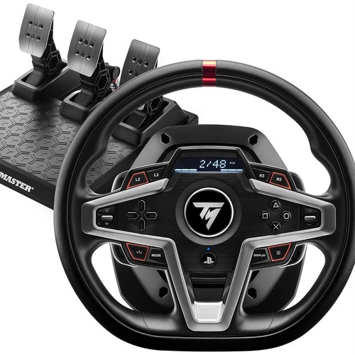 Volante pedali gaming - e,
